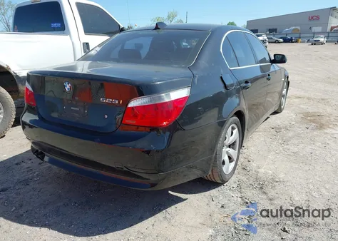 2006 BMW 525I from USA, damaged, VIN WBANE53576CK87272